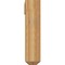 Ekena Millwork Traditional Craftsman Rough Sawn Bracket w/ Offset Brace, Western Red Cedar, 8"W x 30"D x 34"H BKT0806X30X34TRA04RWR - alternate 4
